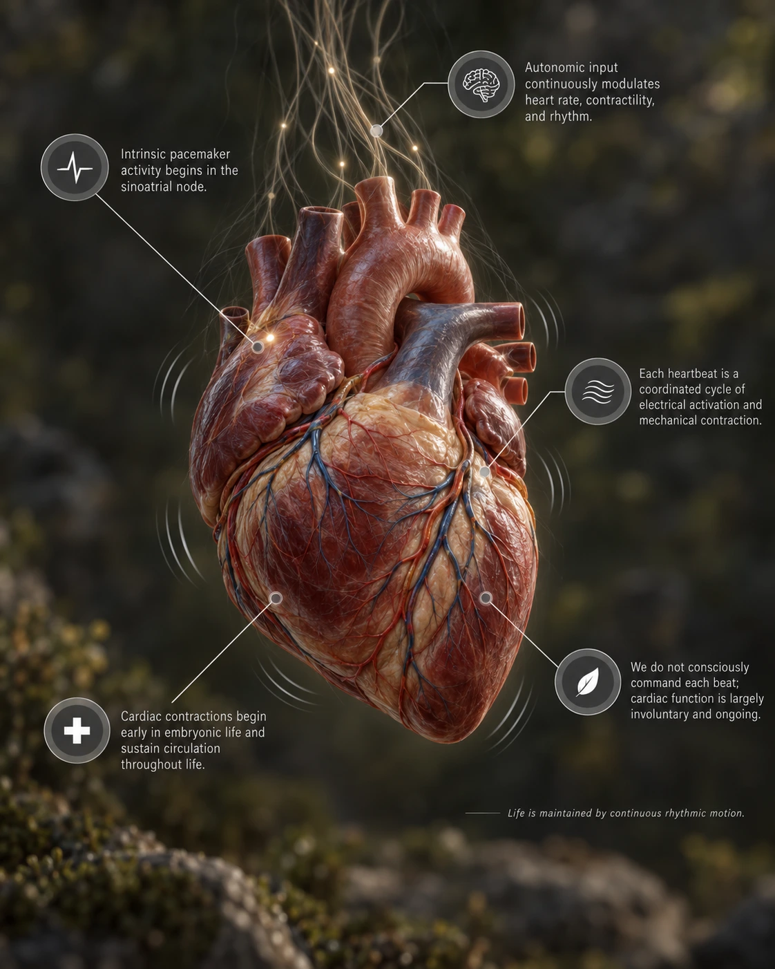 Heart rhythm and autonomic nervous system coherence